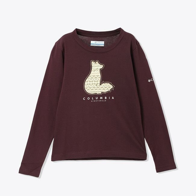 【コロンビア/Columbia / KIDS】のColumbia コロンビア ヘーゼルデルヒルロングスリーブグラフィックティー【キッズ】 インテリア・キッズ・メンズ・レディースファッション・服の通販 founy(ファニー) https://founy.com/ ファッション Fashion キッズファッション KIDS サテン Satin |ID: prp329100004158689 ipo3291000000029017387