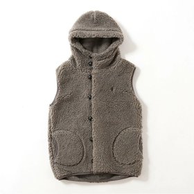 【ジムフレックス/GYMPHLEX】 Gymphlex ジムフレックス ボアフーデッドベスト シープボア ユニセックス人気、トレンドファッション・服の通販 founy(ファニー) ファッション Fashion レディースファッション Fashion for Women アウター Coat / Outerwear Collection トップス・カットソー Cut & Sew Tops ベスト&ジレ / 重ね着スタイル Vests & Gilets アクリル Acrylic Material |ID:prp329100004158772