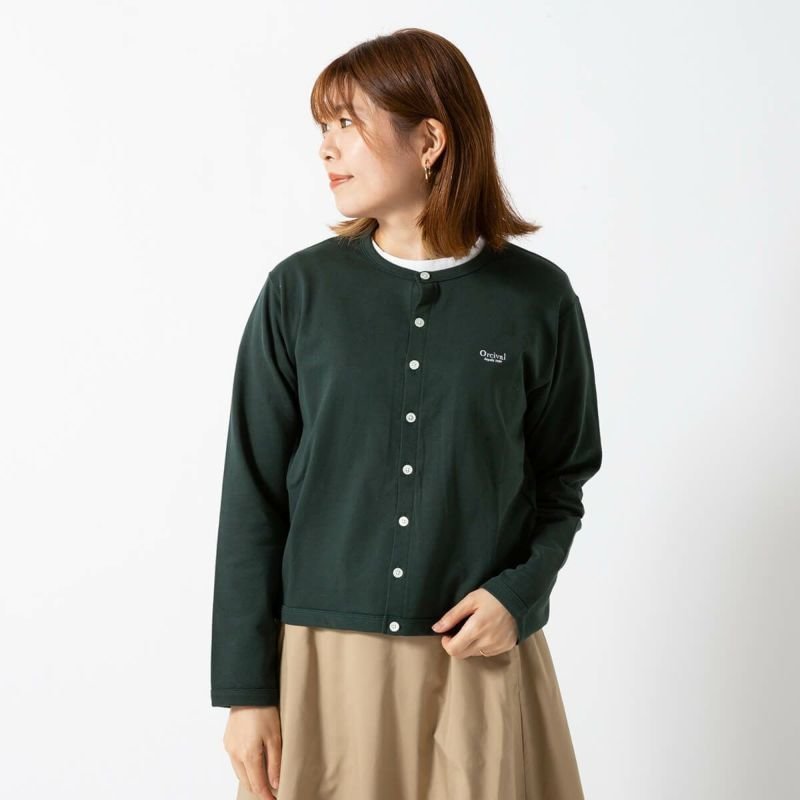 【オーシバル/ORCIVAL】のORCIVAL オーシバル クルーネックカーディガン【ウィメンズ】 人気、トレンドファッション・服の通販 founy(ファニー) 　ファッション　Fashion　レディースファッション　Fashion for Women　トップス・カットソー　Cut & Sew Tops　カーディガン・羽織り　Layered Style Cardigans　 other-1|ID: prp329100004158776 ipo3291000000029017506