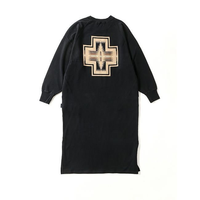 【ペンドルトン/PENDLETON】のPENDLETON ペンドルトン L/S フレンチテリーバックプリントスプリットラグランドレス【ウィメンズ】 人気、トレンドファッション・服の通販 founy(ファニー) 　ファッション　Fashion　レディースファッション　WOMEN　ワンピース　Dress　ドレス　Party Dresses　バッグ　Bag　フレンチ　French　 other-1|ID: prp329100004158780 ipo3291000000029017510