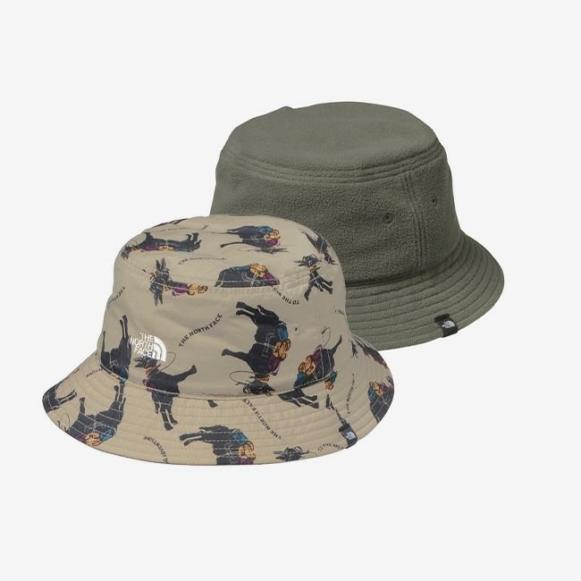 【ザ ノース フェイス/THE NORTH FACE / KIDS】のTHE NORTH FACE ノースフェイス リバーシブルフリースバケットハット【キッズ】 人気、トレンドファッション・服の通販 founy(ファニー) 　ファッション　Fashion　キッズファッション　KIDS　パープル　Purple　フェイス　Face　 other-1|ID: prp329100004166292 ipo3291000000029016983