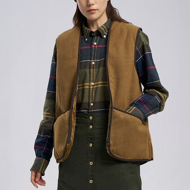 【バブアー/BARBOUR】のBarbour バブアー ウォームパイルウェストコート ジップインライナー インテリア・キッズ・メンズ・レディースファッション・服の通販 founy(ファニー) https://founy.com/ ファッション Fashion レディースファッション Fashion for Women アウター Coat / Outerwear Collection コート・ロングコート・ピーコート Long Coats, Peacoats & More アクリル Acrylic Material |ID: prp329100004166296 ipo3291000000029016989