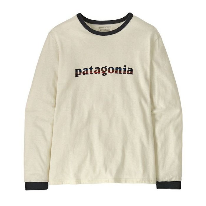 【パタゴニア/Patagonia】のpatagonia パタゴニア L/S 73テキストロゴレスポンシビリTee【ウィメンズ】 インテリア・キッズ・メンズ・レディースファッション・服の通販 founy(ファニー) https://founy.com/ ファッション Fashion レディースファッション WOMEN |ID: prp329100004170196 ipo3291000000029016510