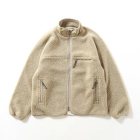 【ジムフレックス/GYMPHLEX / MEN】のGymphlex ジムフレックス コージーライトボアブルゾン ライトボア メンズ 人気、トレンドファッション・服の通販 founy(ファニー) ファッション Fashion メンズファッション Fashion for Men パイピング Piping, Trim Design メンズ Men's, Menswear |ID:prp329100004170225