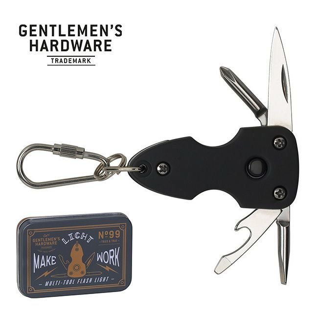 【ジェントルマン ハードウェア/Gentlemen's Hardware / GOODS】のGentlemen's Hardware ジェントルマンハードウェア ポケットマルチツールウィズフラッシュライト インテリア・キッズ・メンズ・レディースファッション・服の通販 founy(ファニー) https://founy.com/ ホーム・キャンプ・アウトドア・お取り寄せ Home,Garden,Outdoor,Camping Gear キャンプ用品・アウトドア
 Camping Gear & Outdoor Supplies その他 雑貨 小物 Camping Tools |ID: prp329100004188278 ipo3291000000029015817