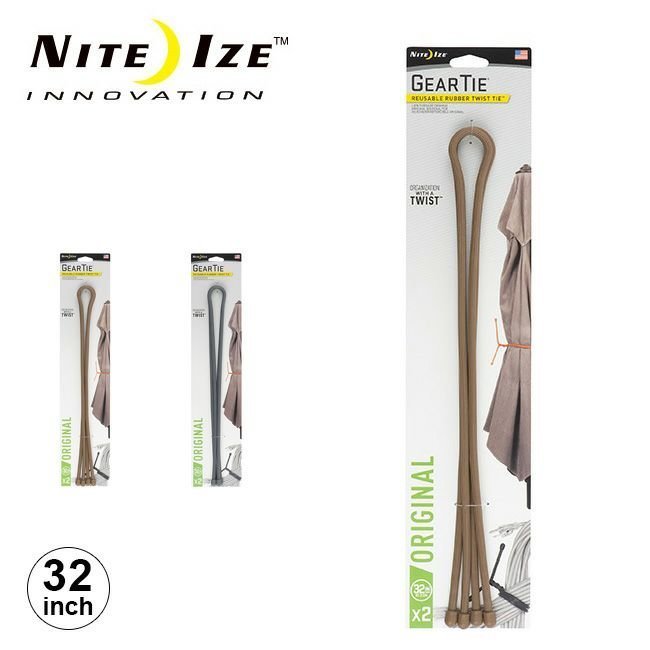 【ナイトアイズ/NITEIZE / GOODS】のNITEIZE ナイトアイズ ギアータイ オリジナル 32インチ 2P インテリア・キッズ・メンズ・レディースファッション・服の通販 founy(ファニー) https://founy.com/ ラバー Rubber ホーム・キャンプ・アウトドア・お取り寄せ Home,Garden,Outdoor,Camping Gear キャンプ用品・アウトドア
 Camping Gear & Outdoor Supplies その他 雑貨 小物 Camping Tools |ID: prp329100004188400 ipo3291000000029015939