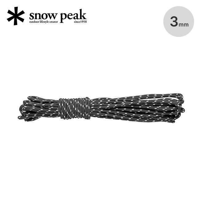 【スノーピーク/Snow Peak / GOODS】のsnow peak スノーピーク ブラックロープPro. 3mm 10mカット インテリア・キッズ・メンズ・レディースファッション・服の通販 founy(ファニー) https://founy.com/ ホーム・キャンプ・アウトドア・お取り寄せ Home,Garden,Outdoor,Camping Gear キャンプ用品・アウトドア
 Camping Gear & Outdoor Supplies その他 雑貨 小物 Camping Tools |ID: prp329100004188447 ipo3291000000029015986