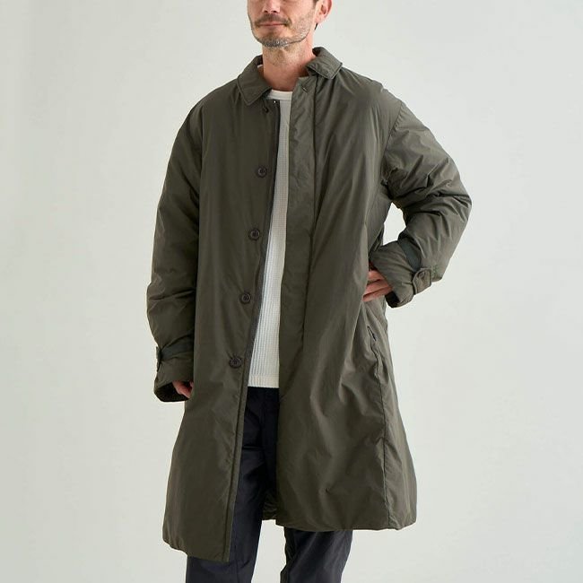 【ナンガ/NANGA / MEN】のNANGA ナンガ ダウンバルカラーコート 人気、トレンドファッション・服の通販 founy(ファニー) 　ファッション　Fashion　メンズファッション　MEN　シンプル　Simple　スーツ　Suit　センター　Center　タフタ　Taffeta　ダウン　Down　ビジネス 仕事 通勤　Business　 other-1|ID: prp329100004196136 ipo3291000000029067557