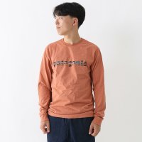 【パタゴニア/Patagonia / MEN】のpatagonia パタゴニア L/S 73テキストロゴレスポンシビリTee メンズ 人気、トレンドファッション・服の通販 founy(ファニー) ファッション Fashion メンズファッション MEN メンズ Mens |ID:prp329100004207367