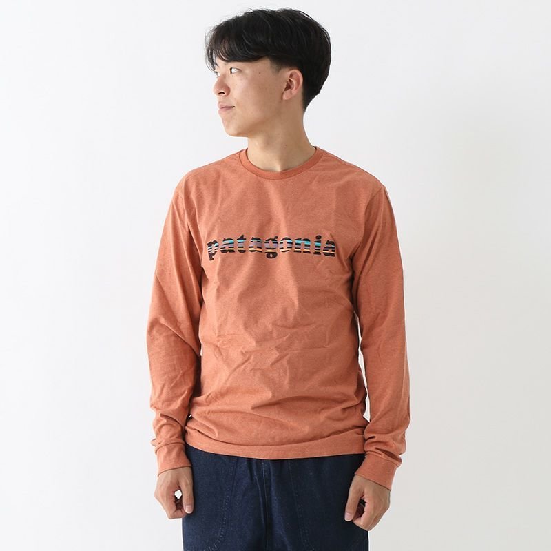 【パタゴニア/Patagonia / MEN】のpatagonia パタゴニア L/S 73テキストロゴレスポンシビリTee メンズ 人気、トレンドファッション・服の通販 founy(ファニー) 　ファッション　Fashion　メンズファッション　MEN　メンズ　Mens　 other-1|ID: prp329100004207367 ipo3291000000030395730