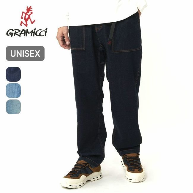 【グラミチ/GRAMICCI / MEN】のGRAMICCI グラミチ ストレッチデニムルーズテーパードリッジパンツ ユニセックス インテリア・キッズ・メンズ・レディースファッション・服の通販 founy(ファニー) https://founy.com/ ファッション Fashion メンズファッション MEN ボトムス Bottoms/Men デニム Denim |ID: prp329100004210574 ipo3291000000029194670