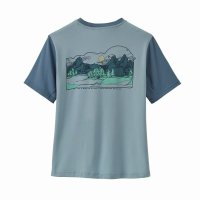 【パタゴニア/patagonia / KIDS】のpatagonia パタゴニア キャプリーンシルクウェイトTシャツ【キッズ】 人気、トレンドファッション・服の通販 founy(ファニー) ファッション Fashion キッズファッション KIDS |ID:prp329100004261773