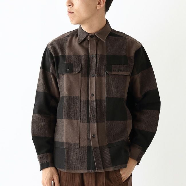 【グリップスワニー/GRIP SWANY / MEN】のGRIP SWANY グリップスワニー フランネルフィールドシャツ インテリア・キッズ・メンズ・レディースファッション・服の通販 founy(ファニー) https://founy.com/ ファッション Fashion メンズファッション Fashion for Men |ID: prp329100004264028 ipo3291000000035796524