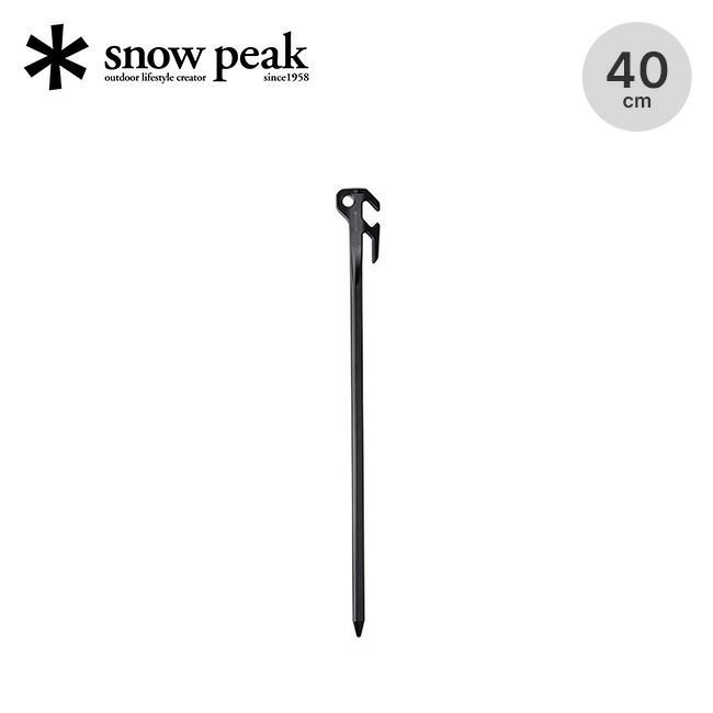 【スノーピーク/Snow Peak / GOODS】のsnow peak スノーピーク ソリッドステーク デルタ40 人気、トレンドファッション・服の通販 founy(ファニー) 　ホーム・キャンプ・アウトドア・お取り寄せ　Home,Garden,Outdoor,Camping Gear　キャンプ用品・アウトドア
　Camping Gear & Outdoor Supplies　その他 雑貨 小物　Camping Tools　 other-1|ID: prp329100004272638 ipo3291000000029683820