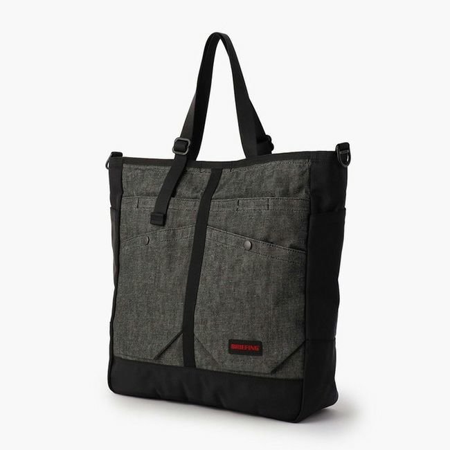 【ブリーフィング/BRIEFING】のBRIEFING ブリーフィング ワークトート インテリア・キッズ・メンズ・レディースファッション・服の通販 founy(ファニー) https://founy.com/ ファッション Fashion レディースファッション WOMEN バッグ Bag ショルダー Shoulder デニム Denim フロント Front ポケット Pocket |ID: prp329100004335354 ipo3291000000030115785