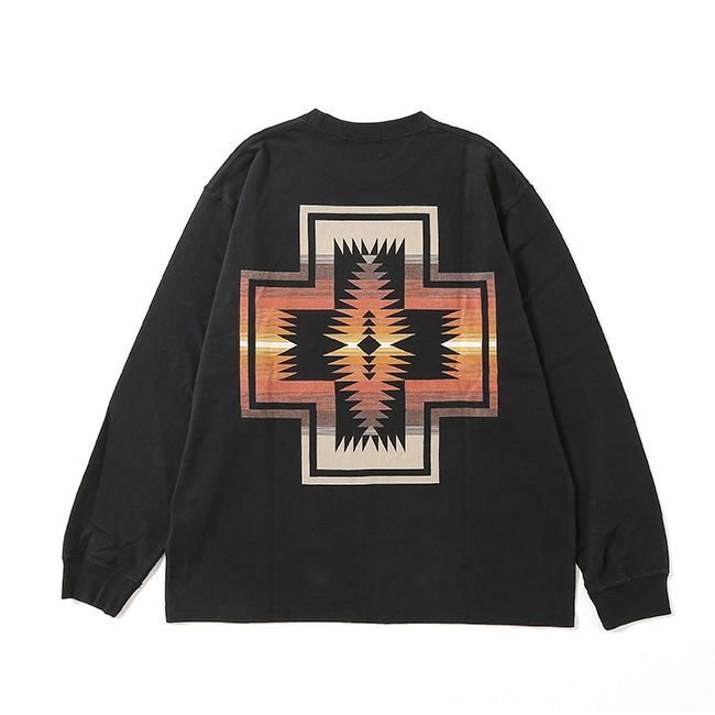 【ペンドルトン/PENDLETON】のPENDLETON ペンドルトン バックプリントLS Tee インテリア・キッズ・メンズ・レディースファッション・服の通販 founy(ファニー) https://founy.com/ ファッション Fashion レディースファッション Fashion for Women バッグ Bags プリント Print, Printed Pattern |ID: prp329100004350794 ipo3291000000033396429
