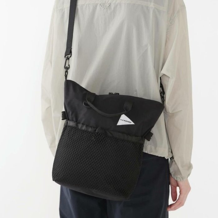 【アンドワンダー/and wander】のand wander アンドワンダー PE/CO 2ウェイバッグ インテリア・キッズ・メンズ・レディースファッション・服の通販 founy(ファニー) https://founy.com/ ファッション Fashion レディースファッション Fashion for Women バッグ Bags |ID: prp329100004353908 ipo3291000000030406864