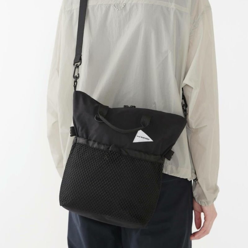 【アンドワンダー/and wander】のand wander アンドワンダー PE/CO 2ウェイバッグ 人気、トレンドファッション・服の通販 founy(ファニー) 　ファッション　Fashion　レディースファッション　Fashion for Women　バッグ　Bags　 other-1|ID: prp329100004353908 ipo3291000000030406864