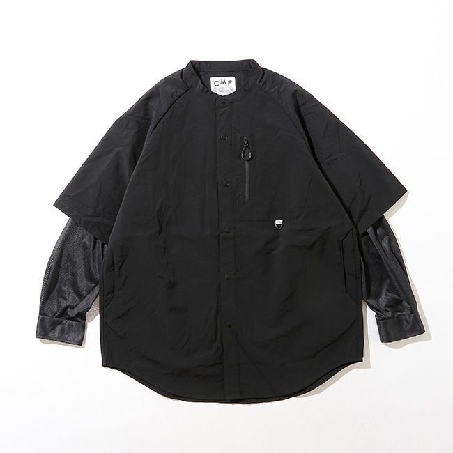 【シーエムエフ アウトドア ガーメント/CMF OUTDOOR GARMENT】のCMF OUTDOOR GARMENT コムフィアウトドアガーメント ノーカラーシャツ インテリア・キッズ・メンズ・レディースファッション・服の通販 founy(ファニー) https://founy.com/ ファッション Fashion レディースファッション WOMEN トップス・カットソー Tops/Tshirt シャツ/ブラウス Shirts/Blouses |ID: prp329100004356437 ipo3291000000030439464
