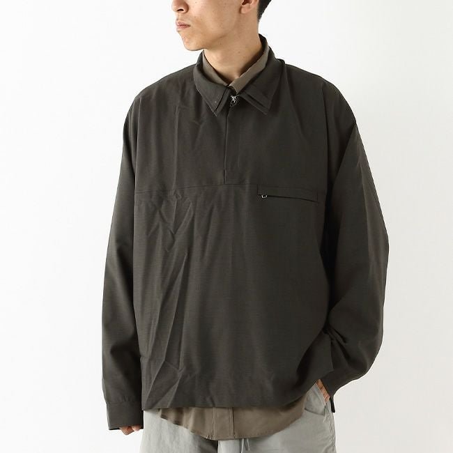 【ミーンズワイル/meanswhile / MEN】のmeanswhile ミーンズワイル ハーフジップ プルオーバーSH 人気、トレンドファッション・服の通販 founy(ファニー) 　ファッション　Fashion　メンズファッション　Fashion for Men　トップス・カットソー　Cut & Sew Tops　 other-1|ID: prp329100004356438 ipo3291000000035734035