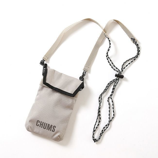 【チャムス/CHUMS】のCHUMS チャムス リサイクルロープフォンショルダーバッグ インテリア・キッズ・メンズ・レディースファッション・服の通販 founy(ファニー) https://founy.com/ ファッション Fashion レディースファッション Fashion for Women バッグ Bags トッパー Topper, Light Cardigan フロント Front, Front Design プリント Print, Printed Pattern ポケット Pocket, Pocket Detail |ID: prp329100004373133 ipo3291000000030560933