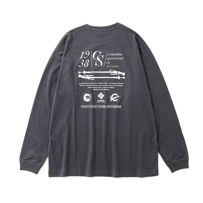 【コロンビア/Columbia / MEN】のColumbia コロンビア スタックブルックグラフィックロングスリーブTシャツ メンズ インテリア・キッズ・メンズ・レディースファッション・服の通販 founy(ファニー) https://founy.com/ ファッション Fashion メンズファッション Fashion for Men おすすめ Recommended / Our Picks インナー Innerwear グラフィック Graphic, Graphic Design トレンド Trend, Trending Now メンズ Men's, Menswear 旅行 Travel |ID: prp329100004385210 ipo3291000000030649360