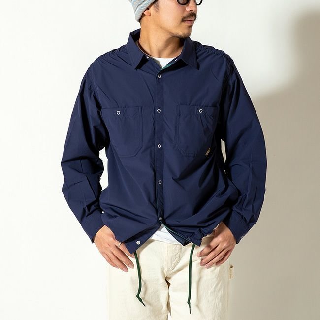 【その他のブランド/Other】のL.L.Bean JAPAN EDITION エルエルビーン ジャパン エディション セントオールバンズソフトシェルシャツ インテリア・キッズ・メンズ・レディースファッション・服の通販 founy(ファニー) https://founy.com/ ファッション Fashion メンズファッション Fashion for Men ジャケット Jacket, Outerwear ドット Polka Dot, Dot Pattern ドローコード Drawcord, Drawstring Cord ブロック Block, Solid Block Pattern ポケット Pocket, Pocket Detail |ID: prp329100004387818 ipo3291000000034818146