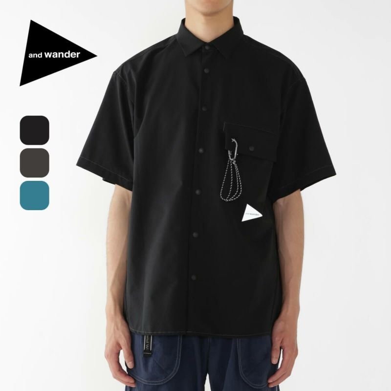 【アンドワンダー/and wander】のand wander アンドワンダー ドライブリーザブルSSシャツ 人気、トレンドファッション・服の通販 founy(ファニー) 　ファッション　Fashion　レディースファッション　Fashion for Women　トップス・カットソー　Cut & Sew Tops　シャツ・ブラウス・オフィスカジュアル　Elegant Blouses & Button-Ups　 other-1|ID: prp329100004420696 ipo3291000000030867570