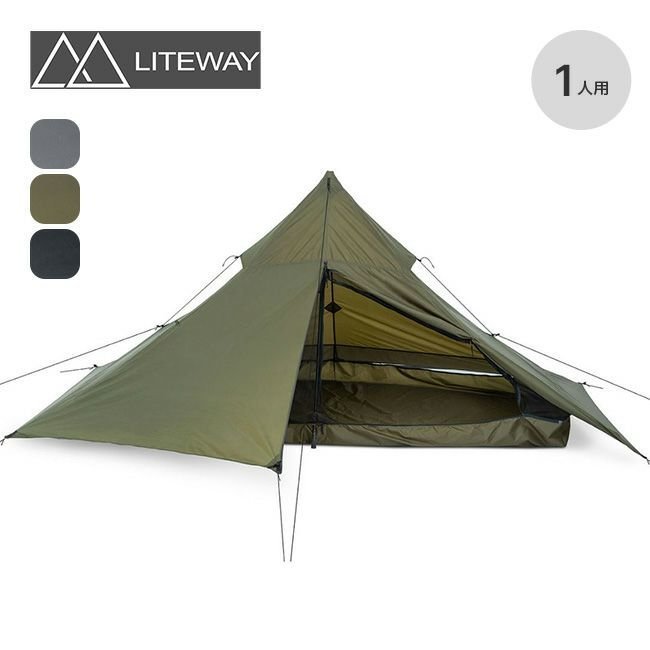 【ライトウェイ/LITEWAY / GOODS】のLITEWAY ライトウェイ イリュージョンソロテント インテリア・キッズ・メンズ・レディースファッション・服の通販 founy(ファニー) https://founy.com/ メッシュ Mesh ホーム・キャンプ・アウトドア・お取り寄せ Home,Garden,Outdoor,Camping Gear キャンプ用品・アウトドア
 Camping Gear & Outdoor Supplies テント タープ Tents, Tarp |ID: prp329100004431713 ipo3291000000030953799
