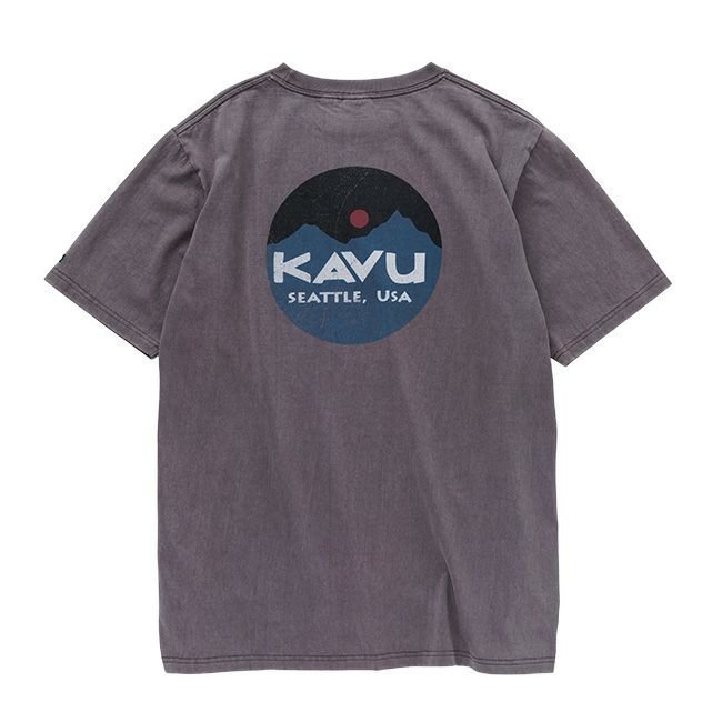 【カブー/KAVU / MEN】のKAVU カブー マウンテンロゴTee インテリア・キッズ・メンズ・レディースファッション・服の通販 founy(ファニー) https://founy.com/ ファッション Fashion メンズファッション Fashion for Men フィット Fit, Slim Fit |ID: prp329100004431750 ipo3291000000035005421