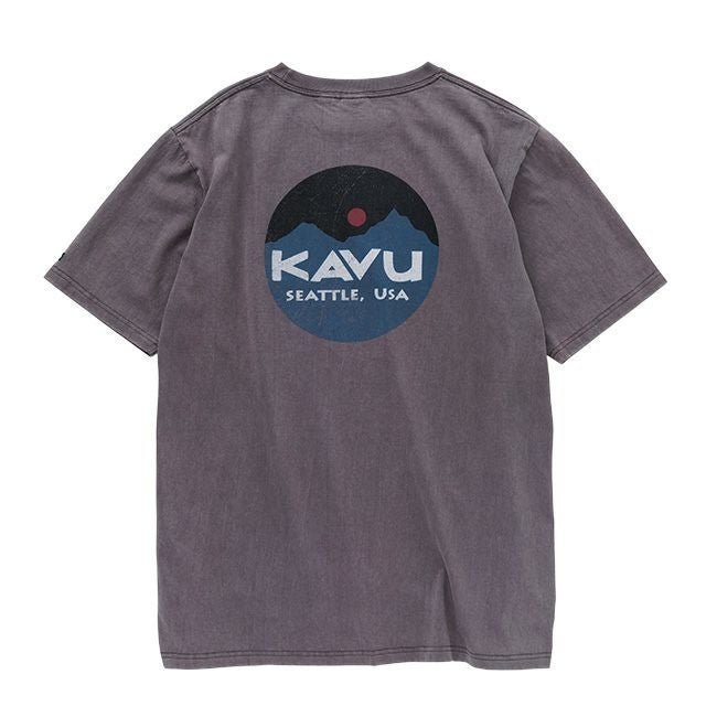 【カブー/KAVU / MEN】のKAVU カブー マウンテンロゴTee インテリア・キッズ・メンズ・レディースファッション・服の通販 founy(ファニー) https://founy.com/ ファッション Fashion メンズファッション Fashion for Men フィット Fit, Slim Fit |ID: prp329100004431750 ipo3291000000035730097
