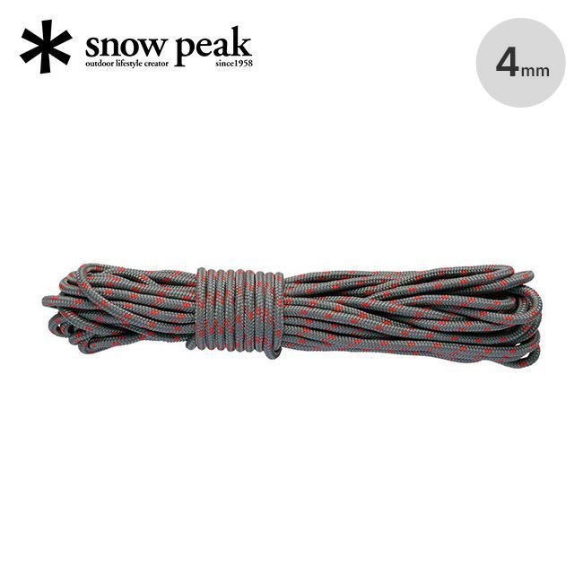 【スノーピーク/Snow Peak / GOODS】のsnow peak スノーピーク グレーロープPRO 4mm10mカット インテリア・キッズ・メンズ・レディースファッション・服の通販 founy(ファニー) https://founy.com/ ホーム・キャンプ・アウトドア・お取り寄せ Home,Garden,Outdoor,Camping Gear キャンプ用品・アウトドア
 Camping Gear & Outdoor Supplies その他 雑貨 小物 Camping Tools |ID: prp329100004435590 ipo3291000000032440881