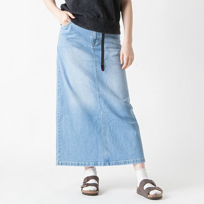 【グラミチ/GRAMICCI】のGRAMICCI グラミチ ストレッチデニムAラインスカート【ウィメンズ】 人気、トレンドファッション・服の通販 founy(ファニー) 　ファッション　Fashion　レディースファッション　Fashion for Women　スカート　Skirts　Aライン・フレアスカート　A-Line & Flared Skirts　ストレッチ　Stretch, Stretchy Fabric　デニム　Denim, Jeans Material　 other-1|ID: prp329100004443362 ipo3291000000035768477