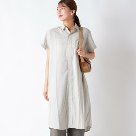 【ジムフレックス/GYMPHLEX】のGymphlex ジムフレックス レギュラーカラーシャツドレス【ウィメンズ】 人気、トレンドファッション・服の通販 founy(ファニー) ファッション Fashion レディースファッション Fashion for Women トップス・カットソー Cut & Sew Tops シャツ・ブラウス・オフィスカジュアル Elegant Blouses & Button-Ups ワンピース Dresses フォーマル・パーティードレス・結婚式用ドレス Elegant & Casual Dresses リネン Linen, Linen Fabric |ID:prp329100004443364