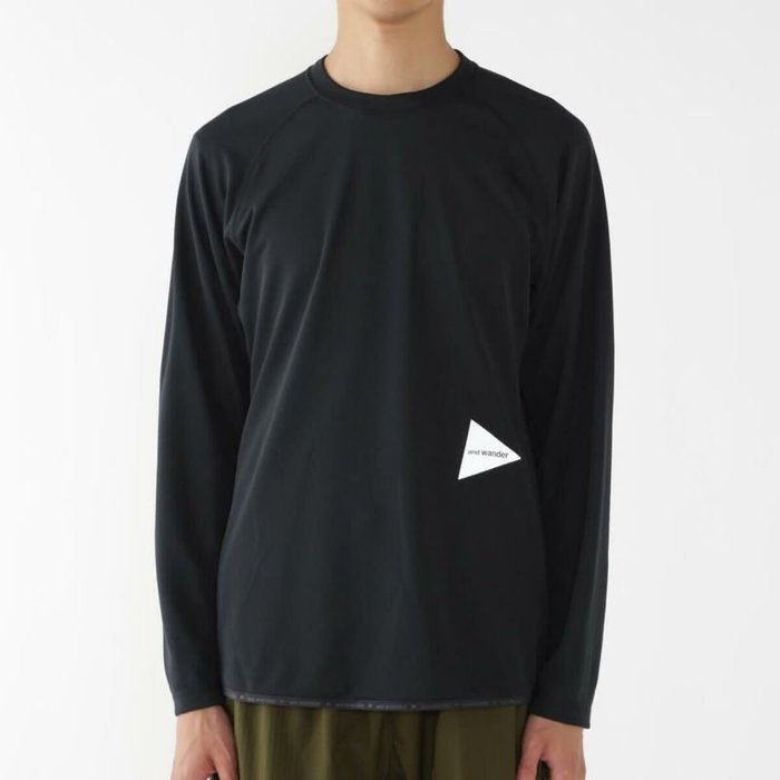 【アンドワンダー/and wander】のand wander アンドワンダー ドライジャージーラグランLS T インテリア・キッズ・メンズ・レディースファッション・服の通販 founy(ファニー) https://founy.com/ ファッション Fashion レディースファッション Ladies' Fashion Online |ID: prp329100004449621 ipo3291000000031118967