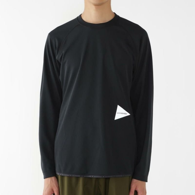 【アンドワンダー/and wander】のand wander アンドワンダー ドライジャージーラグランLS T 人気、トレンドファッション・服の通販 founy(ファニー) 　ファッション　Fashion　レディースファッション　Fashion for Women　 other-1|ID: prp329100004449621 ipo3291000000031118967
