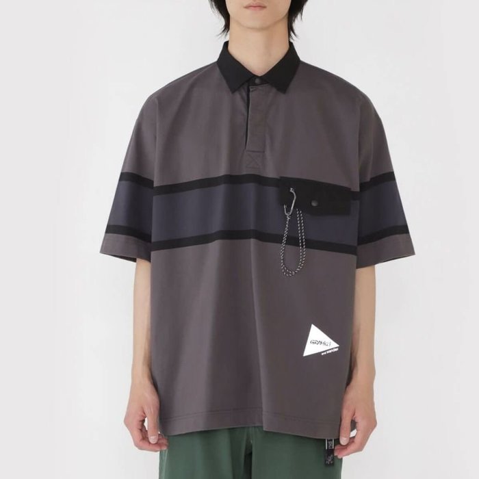 【その他のブランド/Other】のGRAMICCI×and wander グラミチ×アンドワンダー テックラグビーシャツ インテリア・キッズ・メンズ・レディースファッション・服の通販 founy(ファニー) https://founy.com/ ファッション Fashion メンズファッション Fashion for Men イエロー Yellow |ID: prp329100004449672 ipo3291000000031119079