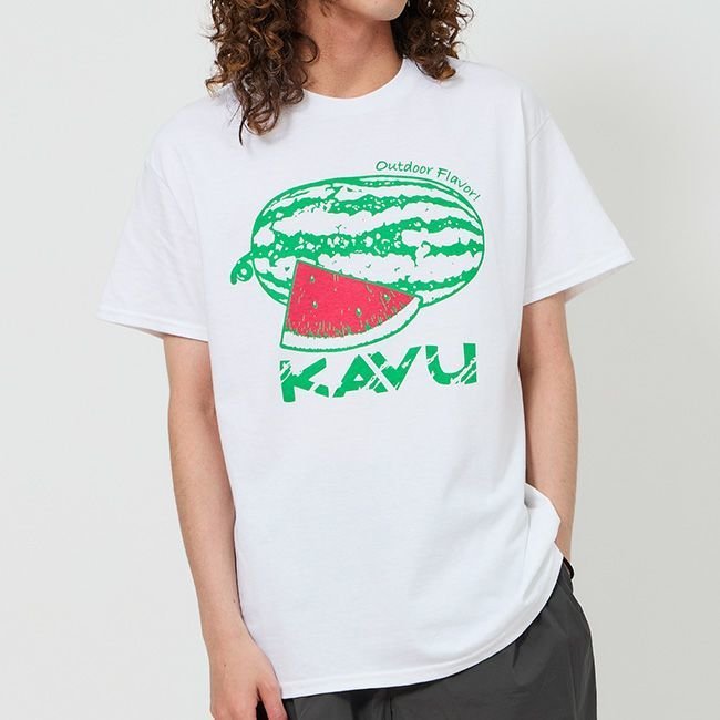 【カブー/KAVU / MEN】のKAVU カブー ウォーターメロンTee インテリア・キッズ・メンズ・レディースファッション・服の通販 founy(ファニー) https://founy.com/ ファッション Fashion メンズファッション Fashion for Men ウォーター Water |ID: prp329100004449700 ipo3291000000031119130