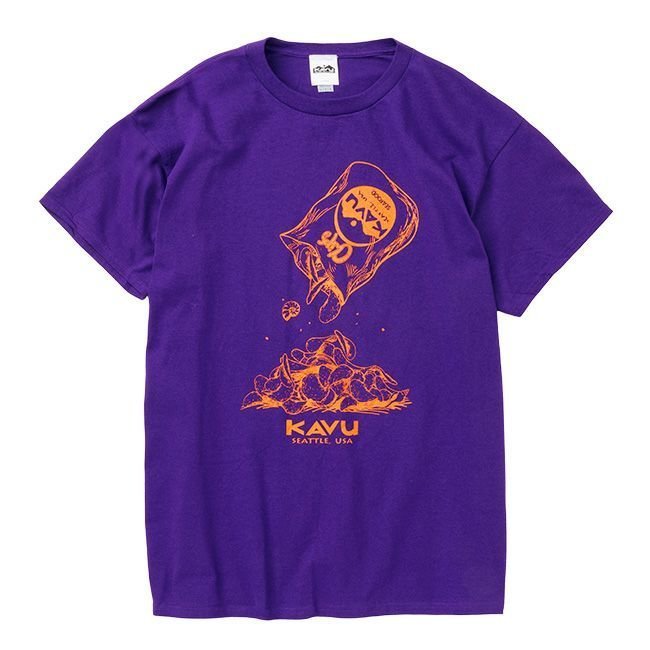 【カブー/KAVU / MEN】のKAVU カブー チップスTee インテリア・キッズ・メンズ・レディースファッション・服の通販 founy(ファニー) https://founy.com/ ファッション Fashion メンズファッション Fashion for Men パープル Purple, Violet |ID: prp329100004449701 ipo3291000000031119131