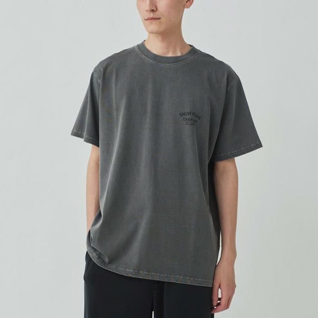 【スノーピーク/SNOW PEAK】のsnow peak スノーピーク リサイクルコットンダイドTシャツSPC インテリア・キッズ・メンズ・レディースファッション・服の通販 founy(ファニー) https://founy.com/ ファッション Fashion レディースファッション Ladies' Fashion Online トップス・カットソー Tops/Tshirt シャツ/ブラウス Shirts/Blouses ロング / Tシャツ T-Shirts |ID: prp329100004449714 ipo3291000000031119148