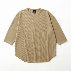 【その他のブランド/Other】のAXESQUIN modified アクシーズクインモディファイド QDエコワッフルフットボールTEE 人気、トレンドファッション・服の通販 founy(ファニー) ファッション Fashion レディースファッション WOMEN ストレッチ Stretch |ID:prp329100004449729