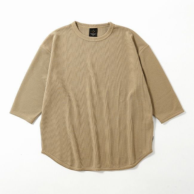 【その他のブランド/Other】のAXESQUIN modified アクシーズクインモディファイド QDエコワッフルフットボールTEE 人気、トレンドファッション・服の通販 founy(ファニー) 　ファッション　Fashion　レディースファッション　WOMEN　ストレッチ　Stretch　 other-1|ID: prp329100004449729 ipo3291000000031119186