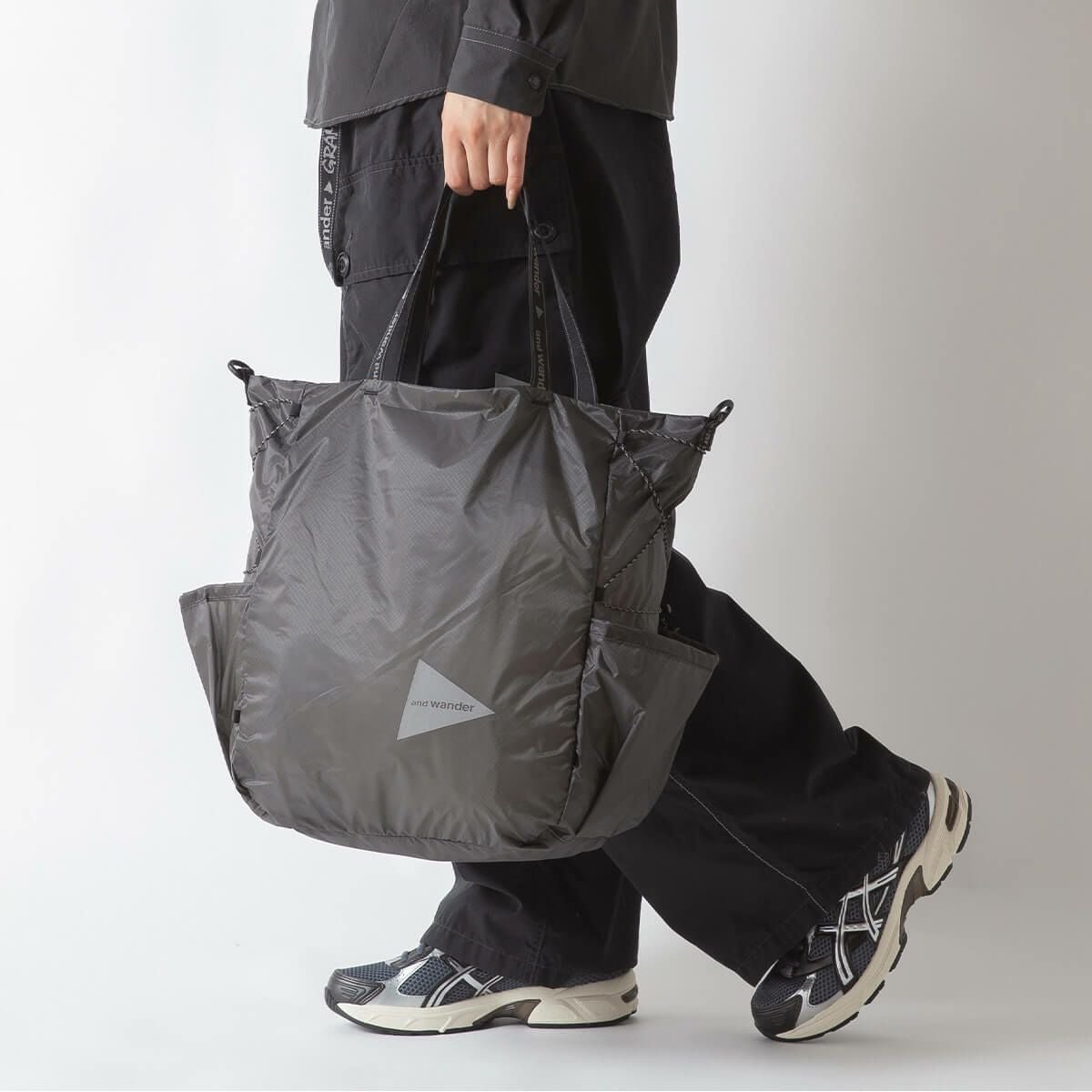 【アンドワンダー/and wander】のand wander アンドワンダー シルトートバッグ 人気、トレンドファッション・服の通販 founy(ファニー) 　ファッション　Fashion　レディースファッション　Fashion for Women　バッグ　Bags　オレンジ　Orange　ショルダー　Shoulder, Shoulder Strap　 other-1|ID: prp329100004451962 ipo3291000000035767403