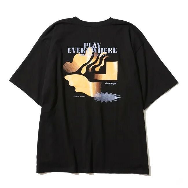 【デヴァドゥルガ/devadurga / MEN】のdevadurga デヴァドゥルガ アマクマワイドTEE インテリア・キッズ・メンズ・レディースファッション・服の通販 founy(ファニー) https://founy.com/ ファッション Fashion メンズファッション Fashion for Men |ID: prp329100004453186 ipo3291000000035768064