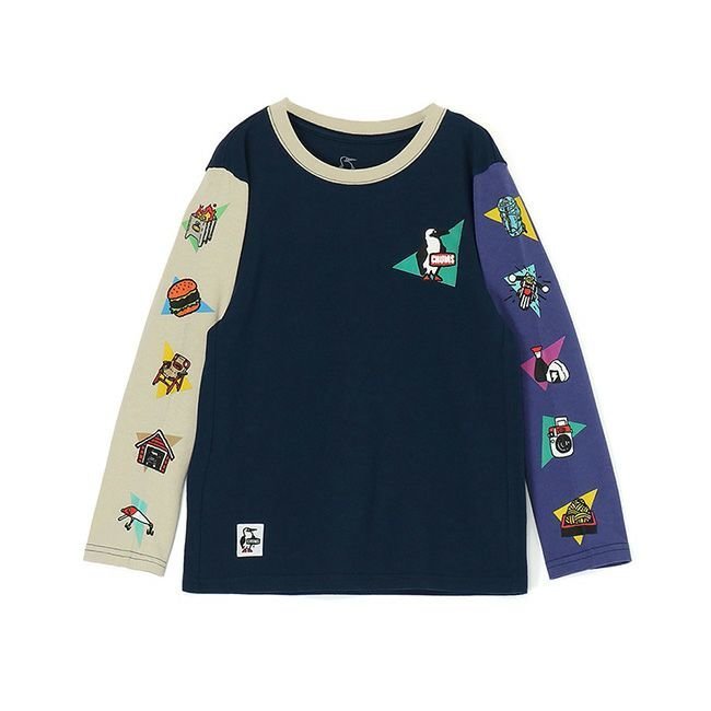 【チャムス/CHUMS / KIDS】のCHUMS チャムス かせきさいだぁ アラカルト L/S Tシャツ【キッズ】 インテリア・キッズ・メンズ・レディースファッション・服の通販 founy(ファニー) https://founy.com/ ファッション Fashion キッズファッション KIDS フィット Fit |ID: prp329100004469486 ipo3291000000031429731