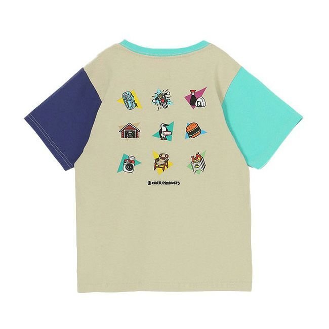 【チャムス/CHUMS / KIDS】のCHUMS チャムス かせきさいだぁ アラカルト Tシャツ【キッズ】 インテリア・キッズ・メンズ・レディースファッション・服の通販 founy(ファニー) https://founy.com/ ファッション Fashion キッズファッション Fashion for Kids フィット Fit, Slim Fit |ID: prp329100004469487 ipo3291000000031429734