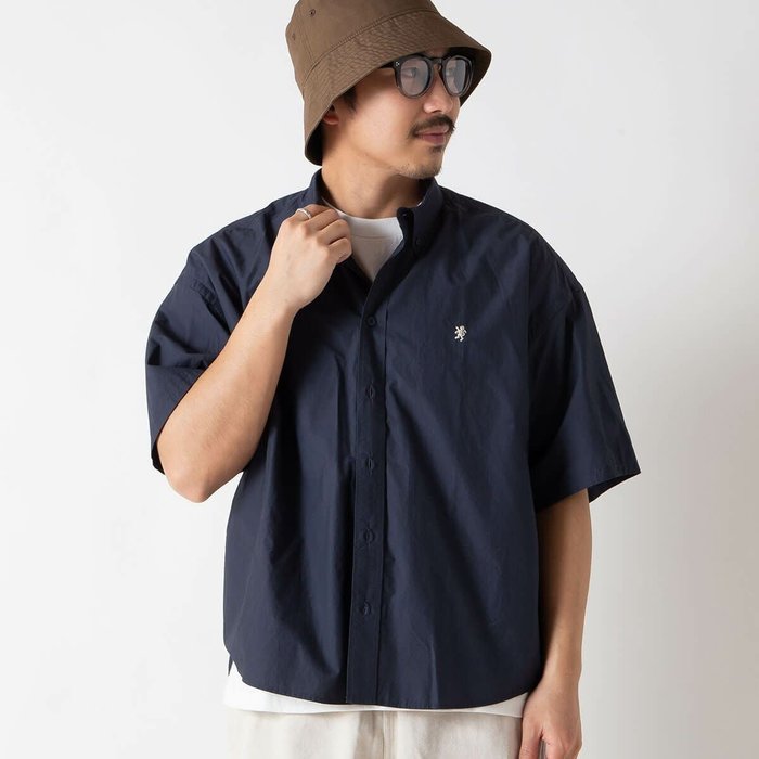 【ジムフレックス/GYMPHLEX / MEN】のGymphlex ジムフレックス B.D.シャツS/S メンズ インテリア・キッズ・メンズ・レディースファッション・服の通販 founy(ファニー) https://founy.com/ ファッション Fashion メンズファッション Fashion for Men メンズ Men's, Menswear 夏 Summer S/S・春夏 SS, Spring/Summer, Warm Season |ID: prp329100004469546 ipo3291000000035733570