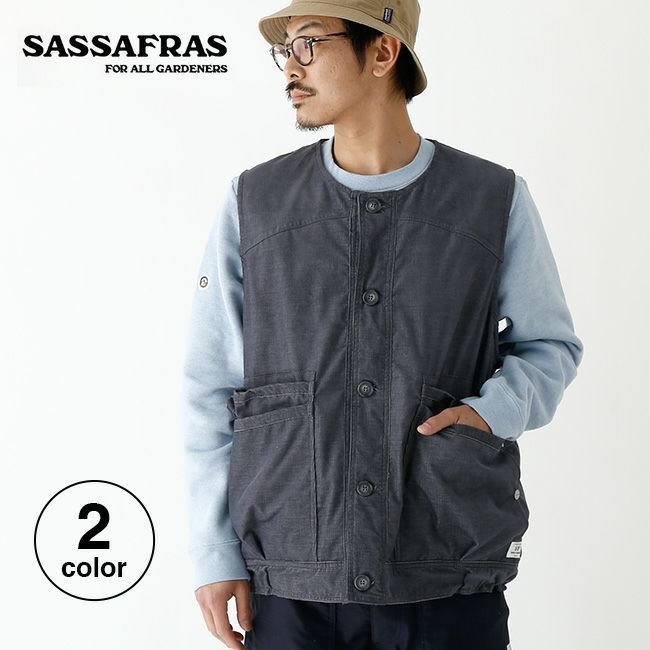 【ササフラス/SASSAFRAS / MEN】のSASSAFRAS ササフラス オーバーグロウンハイカーベスト SF-231990 インテリア・キッズ・メンズ・レディースファッション・服の通販 founy(ファニー) https://founy.com/ ファッション Fashion メンズファッション Fashion for Men 夏 Summer |ID: prp329100004469611 ipo3291000000031430089