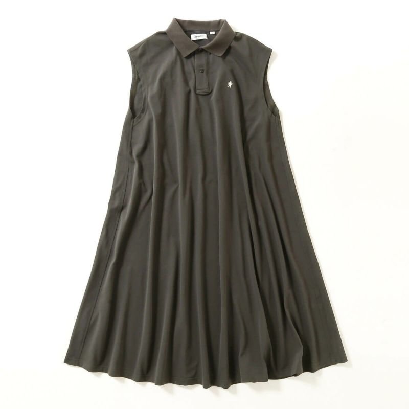【ジムフレックス/GYMPHLEX】のGymphlex ジムフレックス ポロカラースリーブレスドレス【ウィメンズ】 人気、トレンドファッション・服の通販 founy(ファニー) 　ファッション　Fashion　レディースファッション　Fashion for Women　ワンピース　Dresses　フォーマル・パーティードレス・結婚式用ドレス　Elegant & Casual Dresses　 other-1|ID: prp329100004469798 ipo3291000000031430610
