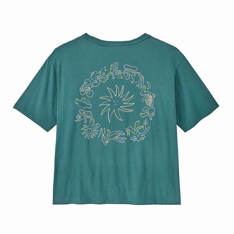 【パタゴニア/Patagonia】のpatagonia パタゴニア ミューチュアリズムイージーカットオーガニックTシャツ【ウィメンズ】 人気、トレンドファッション・服の通販 founy(ファニー) 　ファッション　Fashion　レディースファッション　WOMEN　トップス・カットソー　Tops/Tshirt　シャツ/ブラウス　Shirts/Blouses　ロング / Tシャツ　T-Shirts　 other-1|ID: prp329100004475537 ipo3291000000031553984